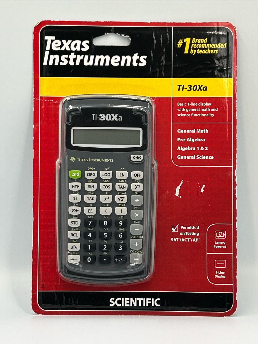 Texas Instruments TI-30Xa Scientific Calculator